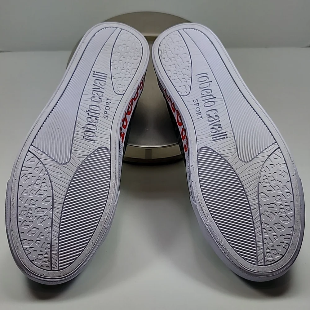 Roberto Cavalli Sport Canvas Men's Sneakers. Brand New. - Picture 11 of 13